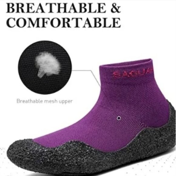 SAGUARO BAREFOOT SOCK SHOES NON-SLIP WATER BREATHABLE YOGA SHOES - Picture 2 of 16